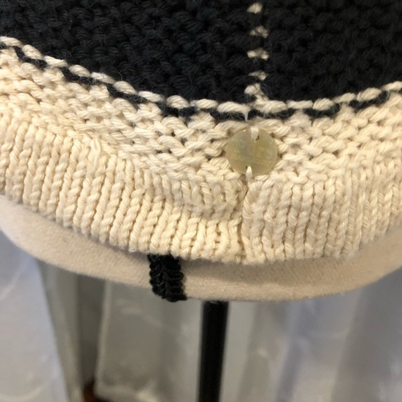 Pure handknit crisscross back sweater SZ S  knit - Picture 4 of 9